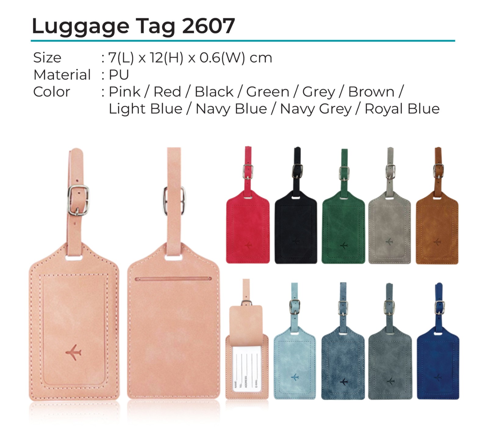 Luggage Tag 2607