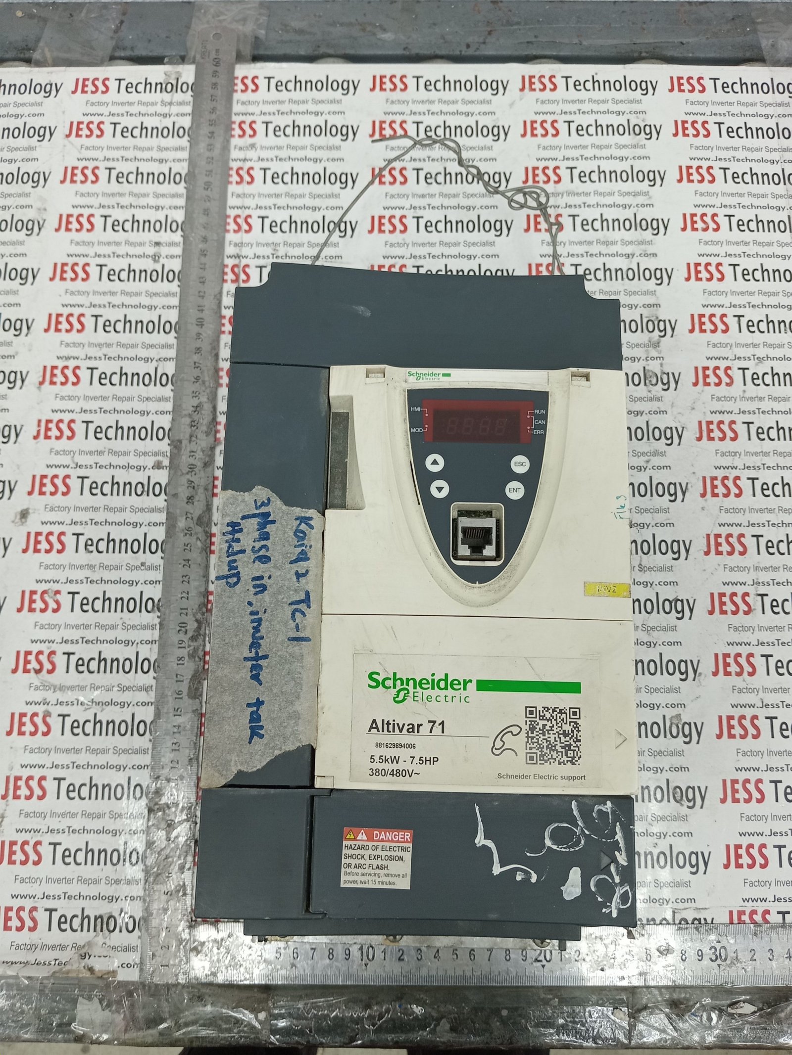 Repair SCHNEIDER INVERTER ATV71HU55N4Z383 MALAYSIA, SINGAPORE, THAILAND, VIETNAM, INDONESIA
