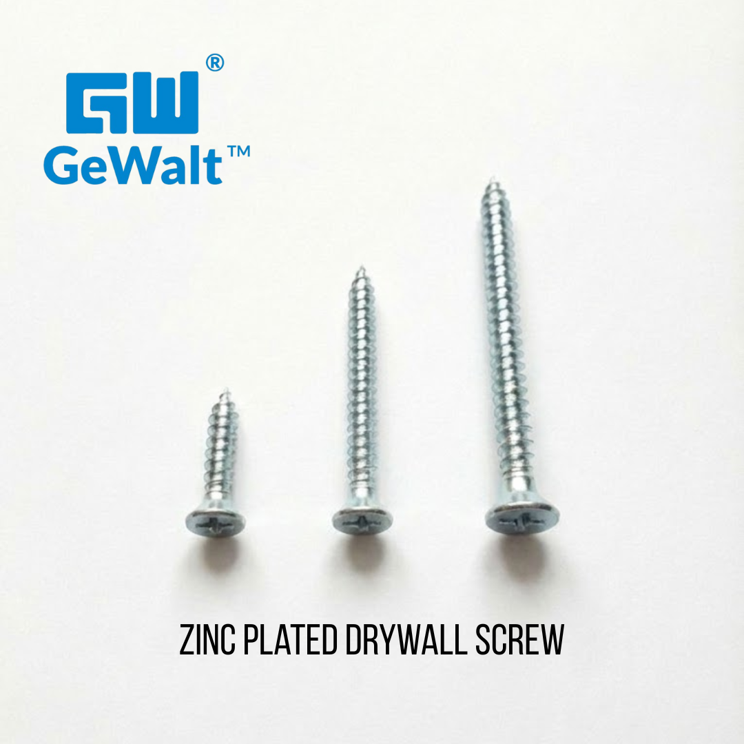 Zinc plated Drywall Screw