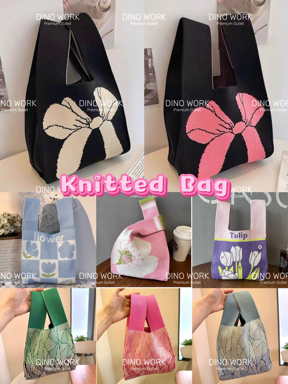 Custom Made Knitted Bag