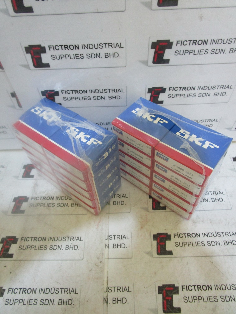 W 6005-2RS1 W60052RS1 SKF Stainless Steel Deep Groove Ball Bearing Supply Malaysia Singapore Indonesia USA Thailand