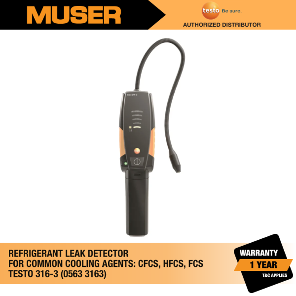 Testo 316-3 Refrigerant Leak Detector | Testo by Muser Pressure / Gas Leak Detectors Pressure / Air Flow / Manifolds / Gas Detectors Kuala Lumpur (KL), Malaysia, Selangor Supplier, Suppliers, Supply, Supplies | Muser Apac Sdn Bhd