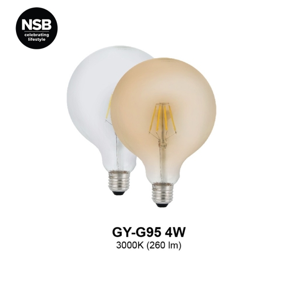 GY-G95 4W Filament Bulb Bulbs NSB Lighting Selangor, Malaysia, Kuala Lumpur (KL), Puchong Supplier, Distributor, Supply, Supplies | NSB Lighting Sdn Bhd
