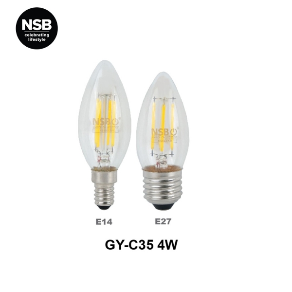 GY-C35 4W Filament Bulb Bulbs NSB Lighting Selangor, Malaysia, Kuala Lumpur (KL), Puchong Supplier, Distributor, Supply, Supplies | NSB Lighting Sdn Bhd