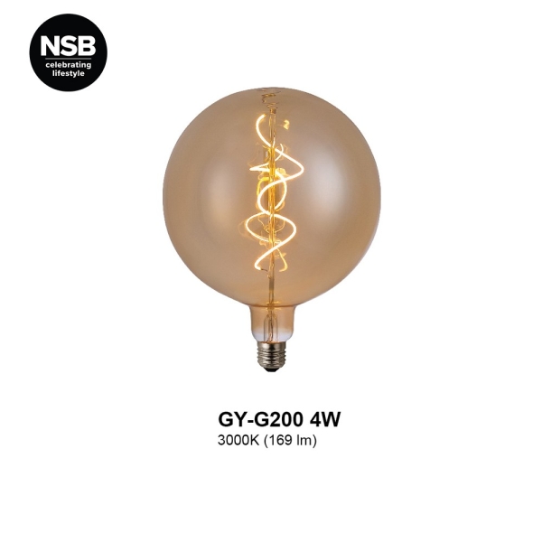 GY-G200 4W Art Deco Bulb Bulbs NSB Lighting Selangor, Malaysia, Kuala Lumpur (KL), Puchong Supplier, Distributor, Supply, Supplies | NSB Lighting Sdn Bhd