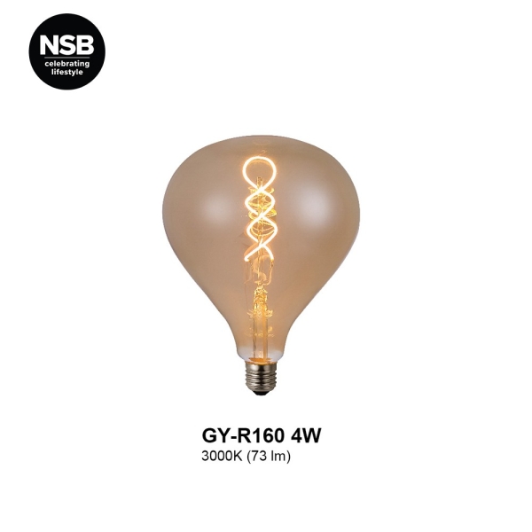 GY-R160 4W Art Deco Bulb Bulbs NSB Lighting Selangor, Malaysia, Kuala Lumpur (KL), Puchong Supplier, Distributor, Supply, Supplies | NSB Lighting Sdn Bhd