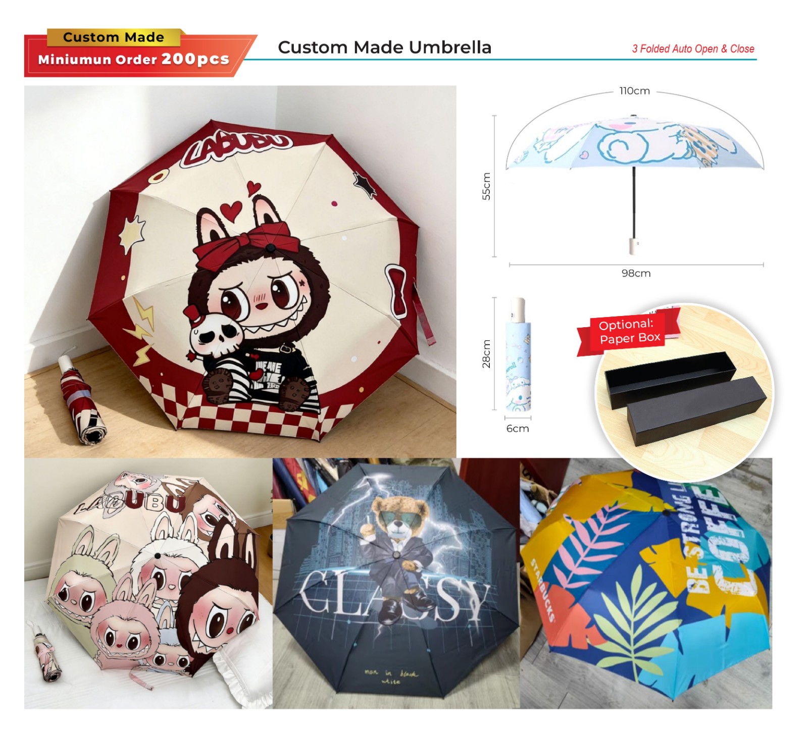 Custom Made Umbrella
