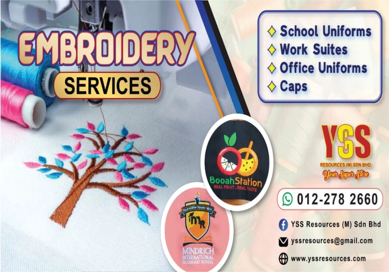 EMBROIDERY SERVICE