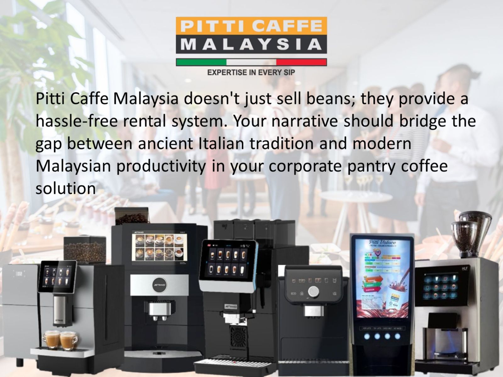 Bean-to-Cup Coffee Machine Rental for Offices
