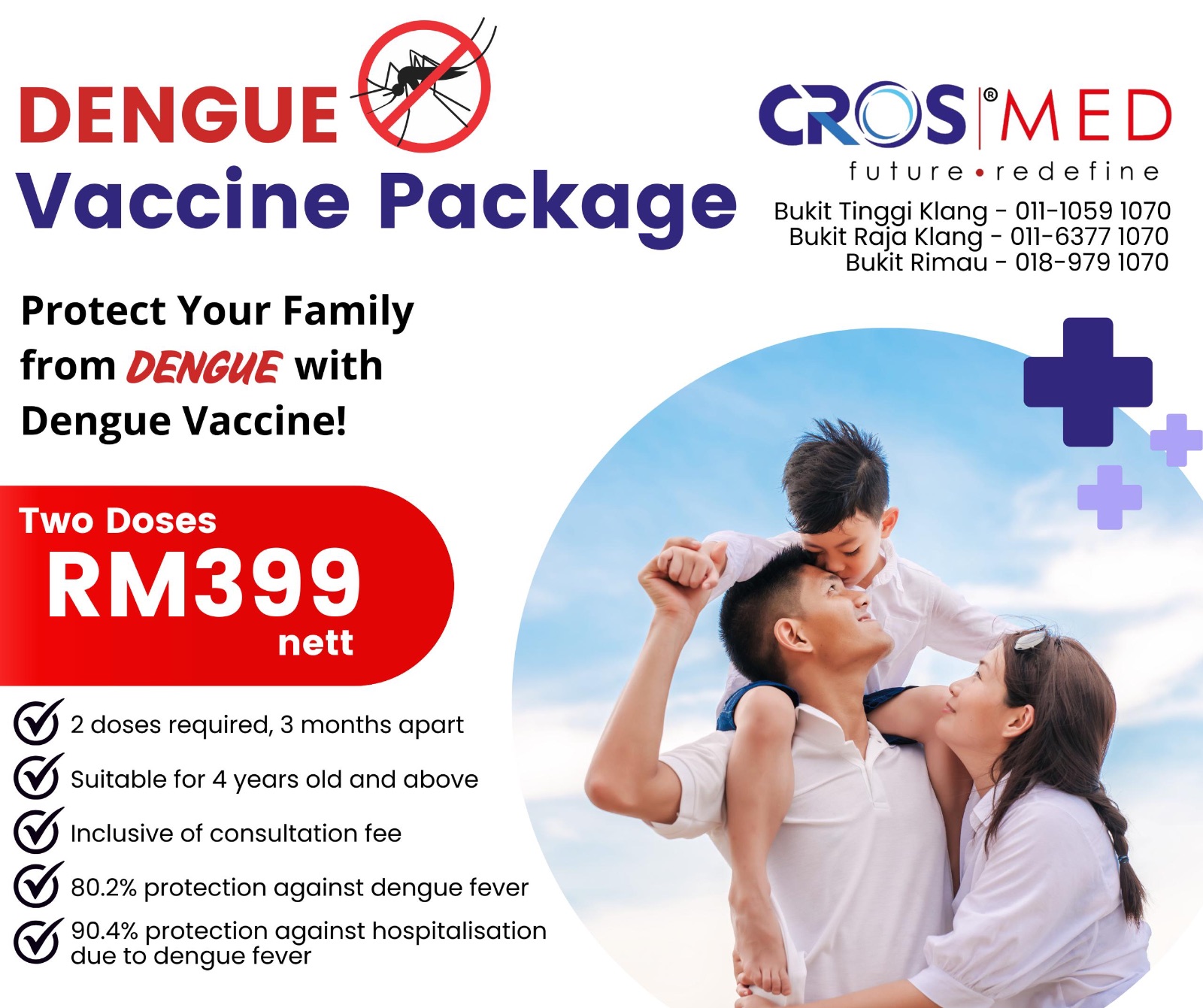 Dengue Vaccination ( Qdenga vaccine) 