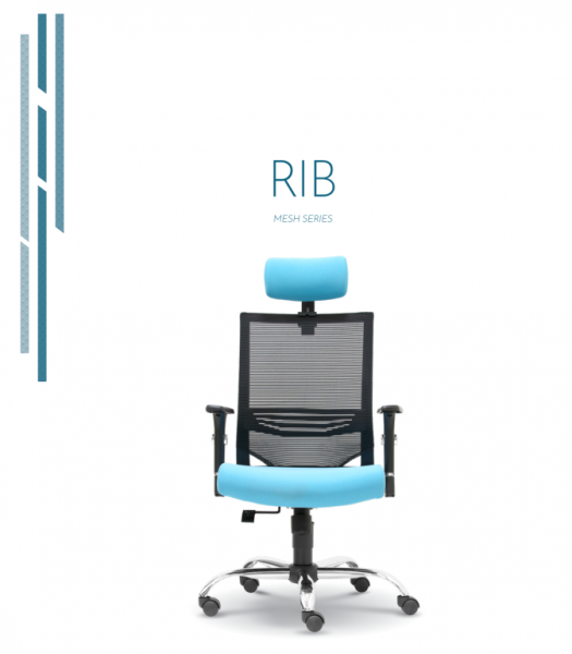 RIB MESH SERIES OFFICE CHAIR Kuala Lumpur (KL), Malaysia, Selangor, Cheras Supplier, Suppliers, Supply, Supplies | JFix Solutions Sdn Bhd