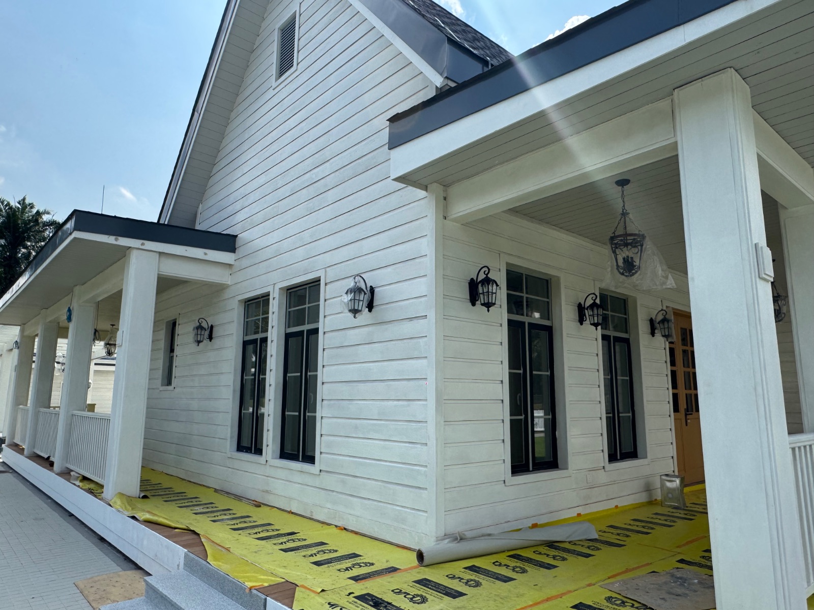 Project IBP Farm House Johor (Balau Cladding , Pergola , Balustrade, Handrail and Pillars)
