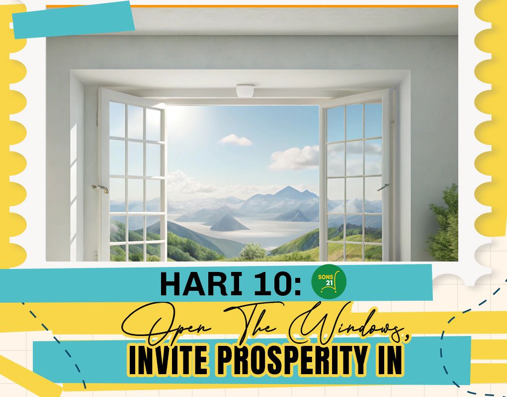 Day 10 Feng Shui: Open Windows, Welcome Wealth Vibes