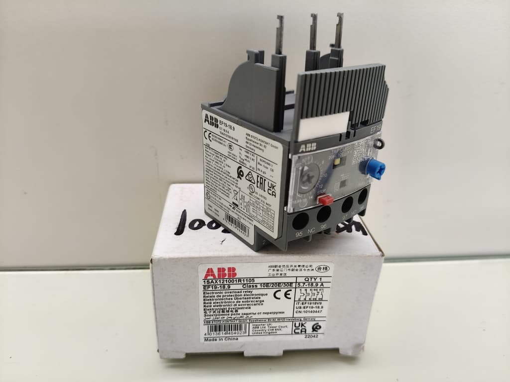 ABB EF19-18.9 Electronic Overload Relay Malaysia