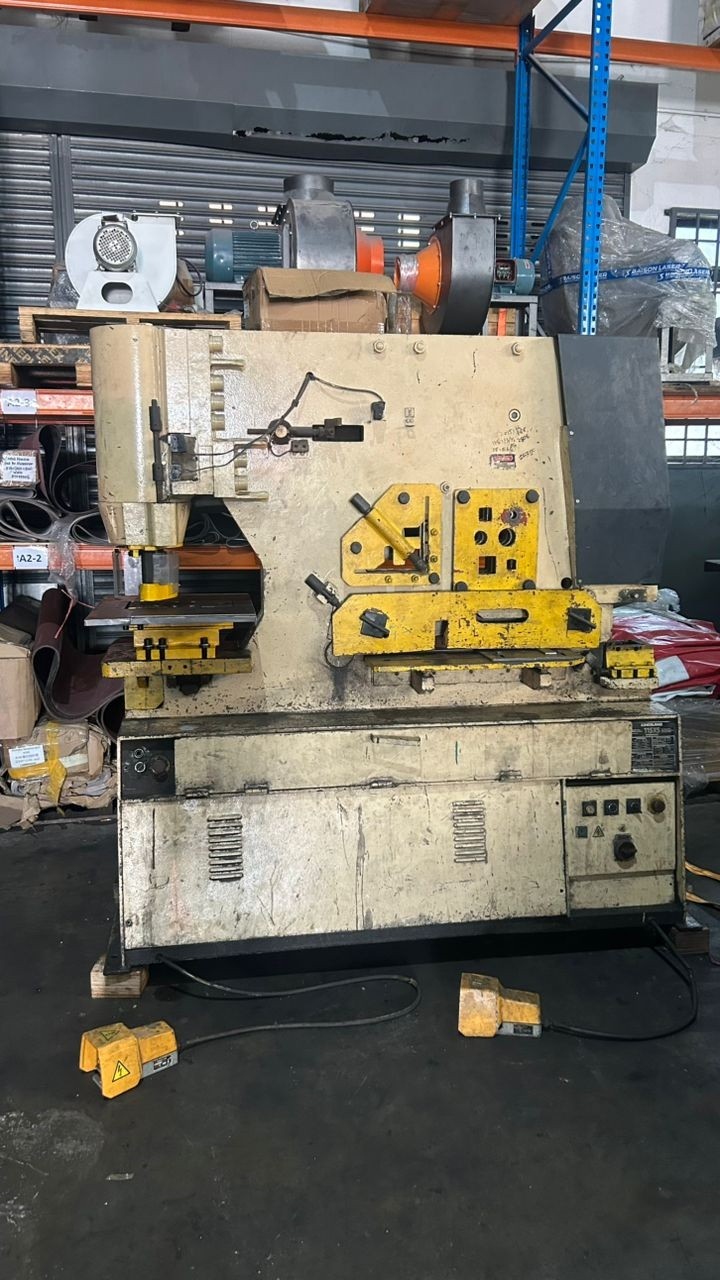 Used 'Kingsland' Hydraulic Iron Worker