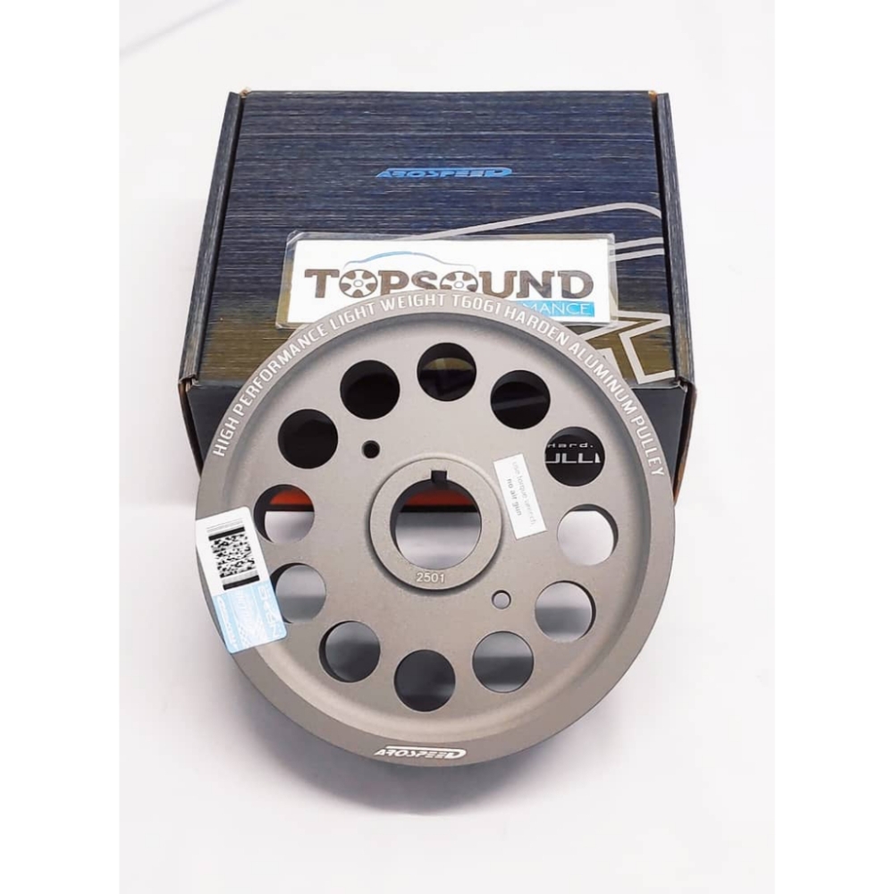 AROSPEED Lighten Crank Pulley for TOYOTA ALPHARD / VELLFIRE (AGH30) 2.5L 2015-2023