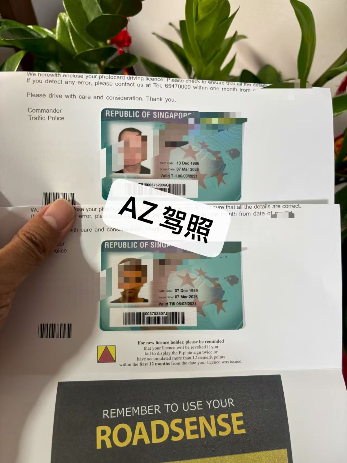 驾驶证转换  Driving license conversion .