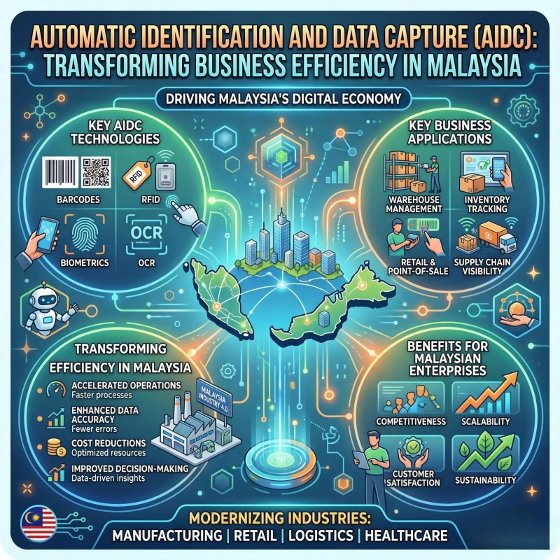 Automatic Identification and Data Capture (AIDC): Transforming Business Efficiency in Malaysia