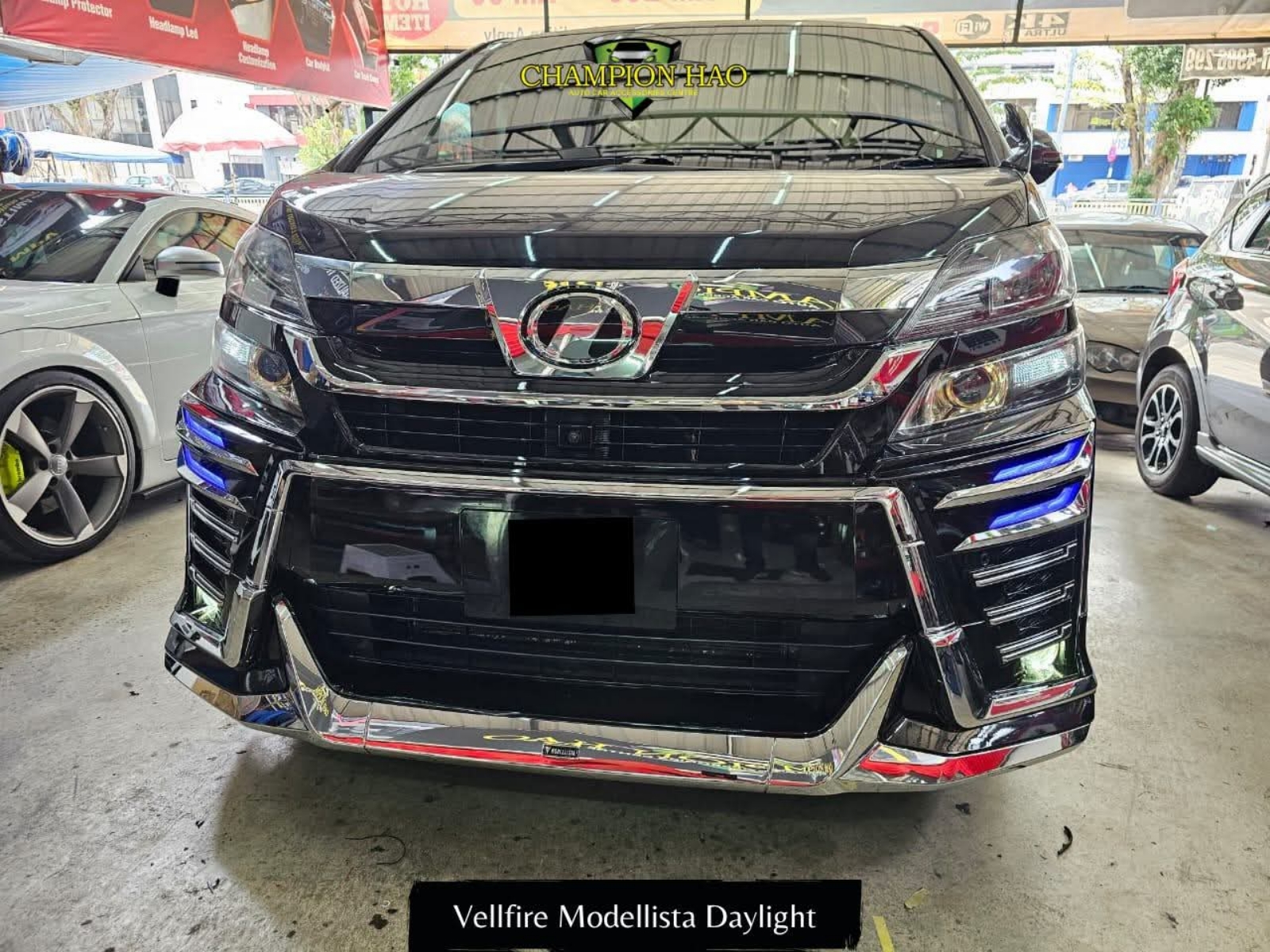 VELLFIRE ANH20 08-14 BUMPER CONVERT