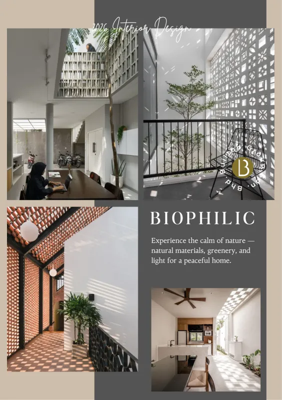 Biophilic Design — 2026 Interior Trend