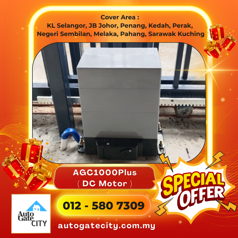 Autogate Motor 电动门 Motor  Jln Bayu Sutera 3/6  Bayu Sutera Sendayan Negeri Sembilan  Autogate Motor 电动门 Motor Dcmoto/DNOR/AGC/OAE APRIL 2026
