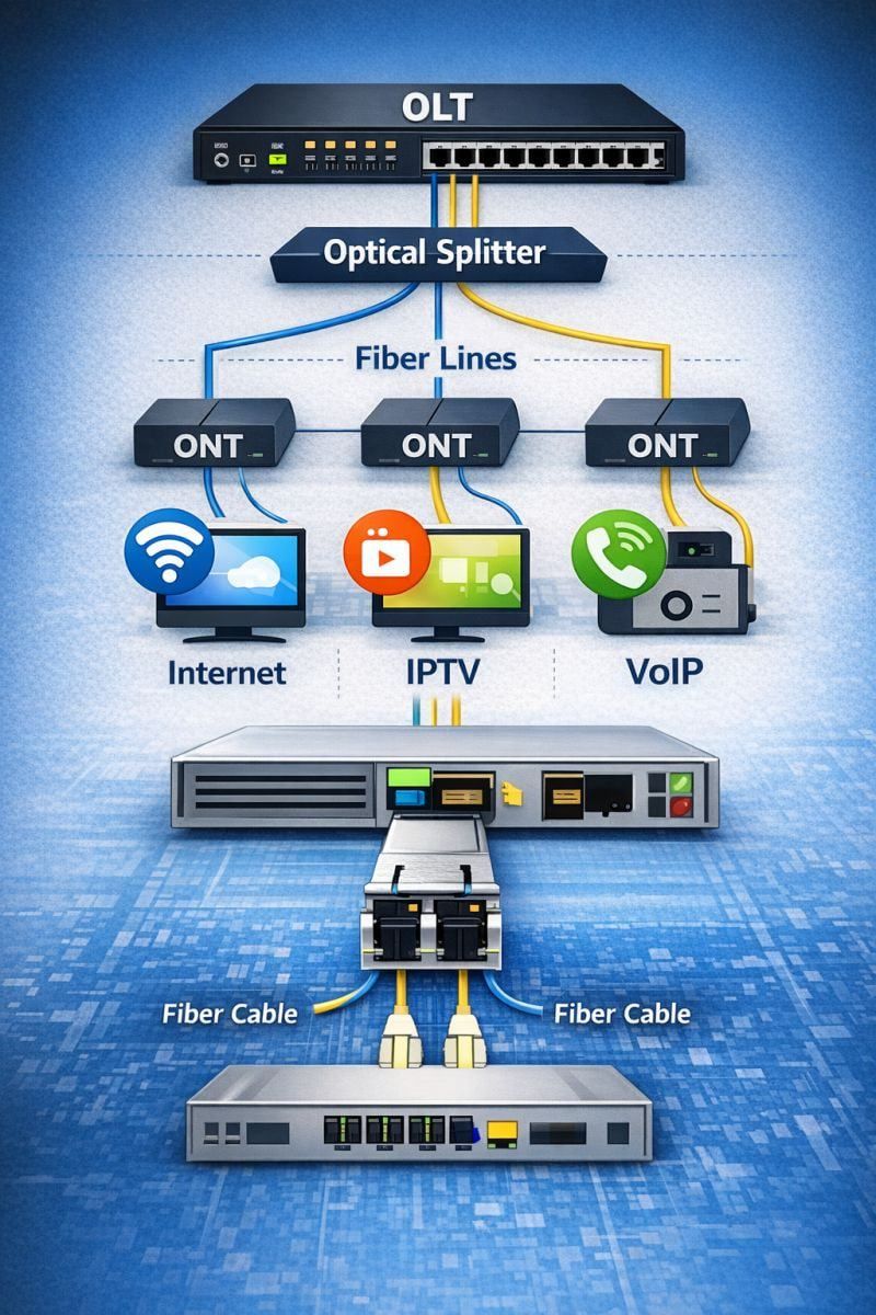 How Fiber Internet Works?