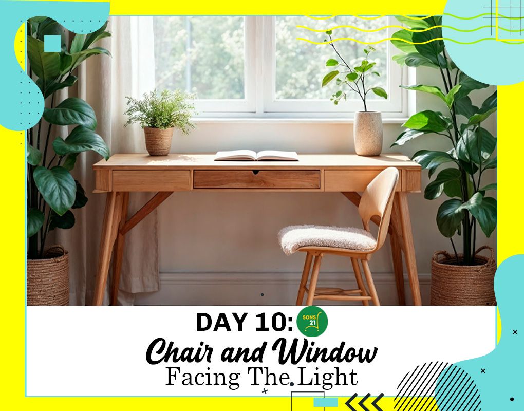 Day 10 Feng Shui: Chair by Window for All-Day Light Vibes