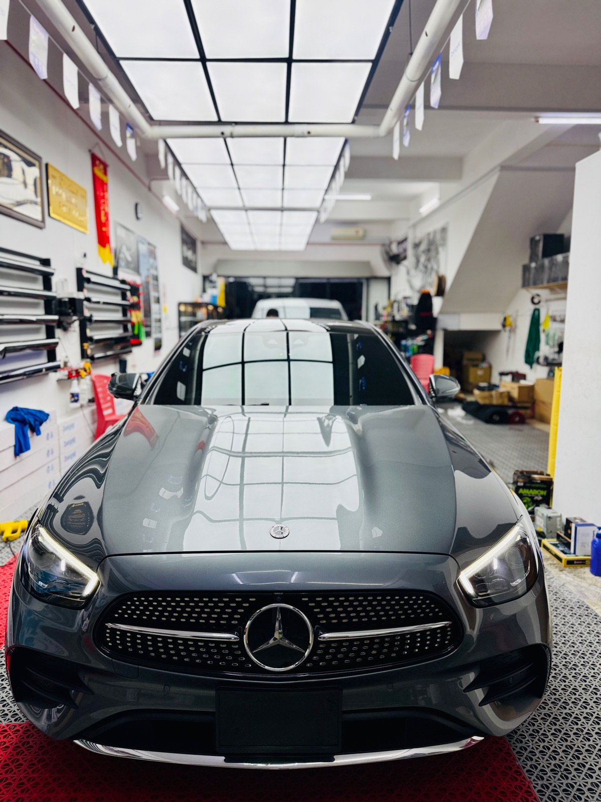 Mercedes E300 Car Tinted