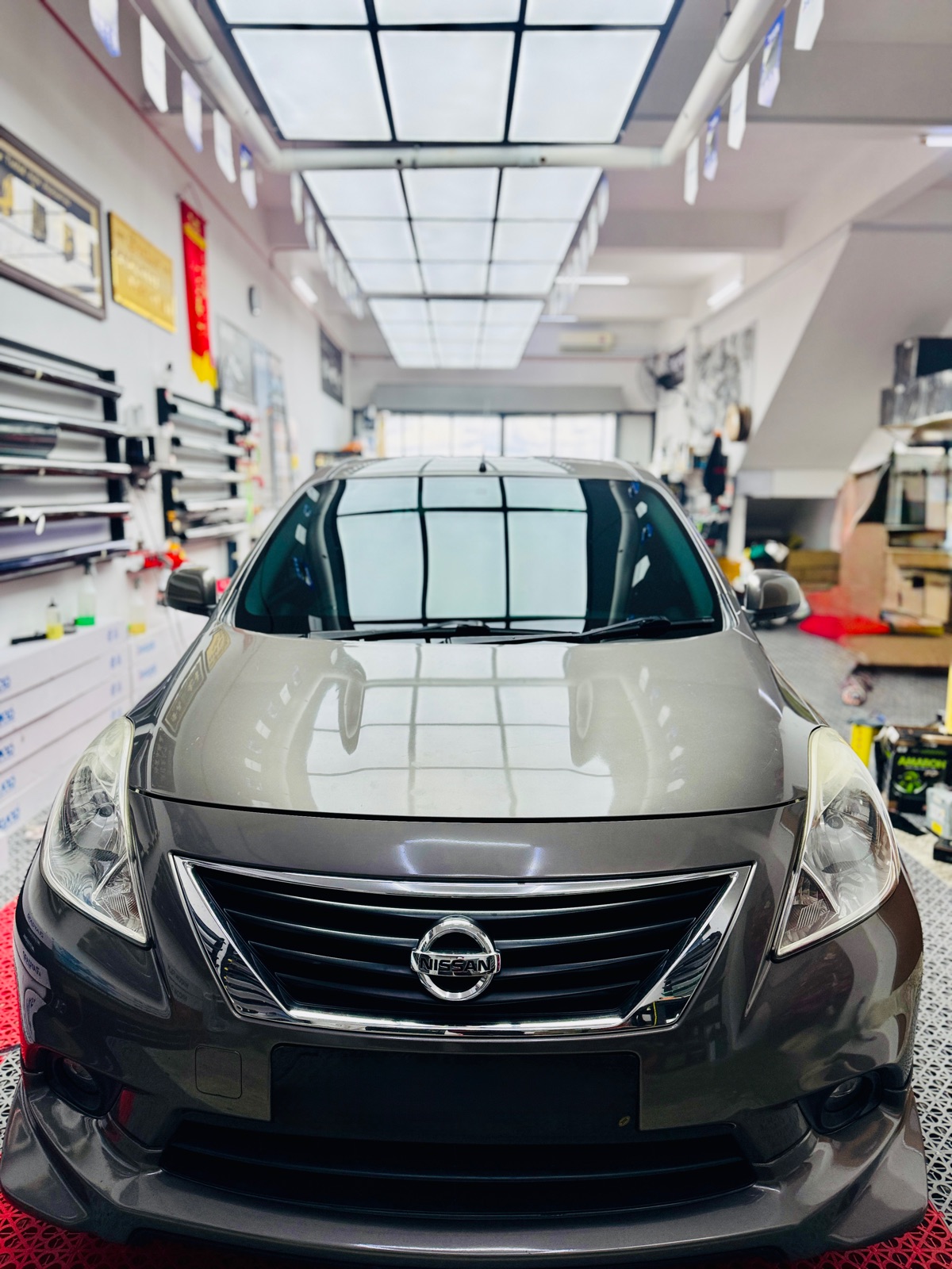 Nissan Almera Car Tinted