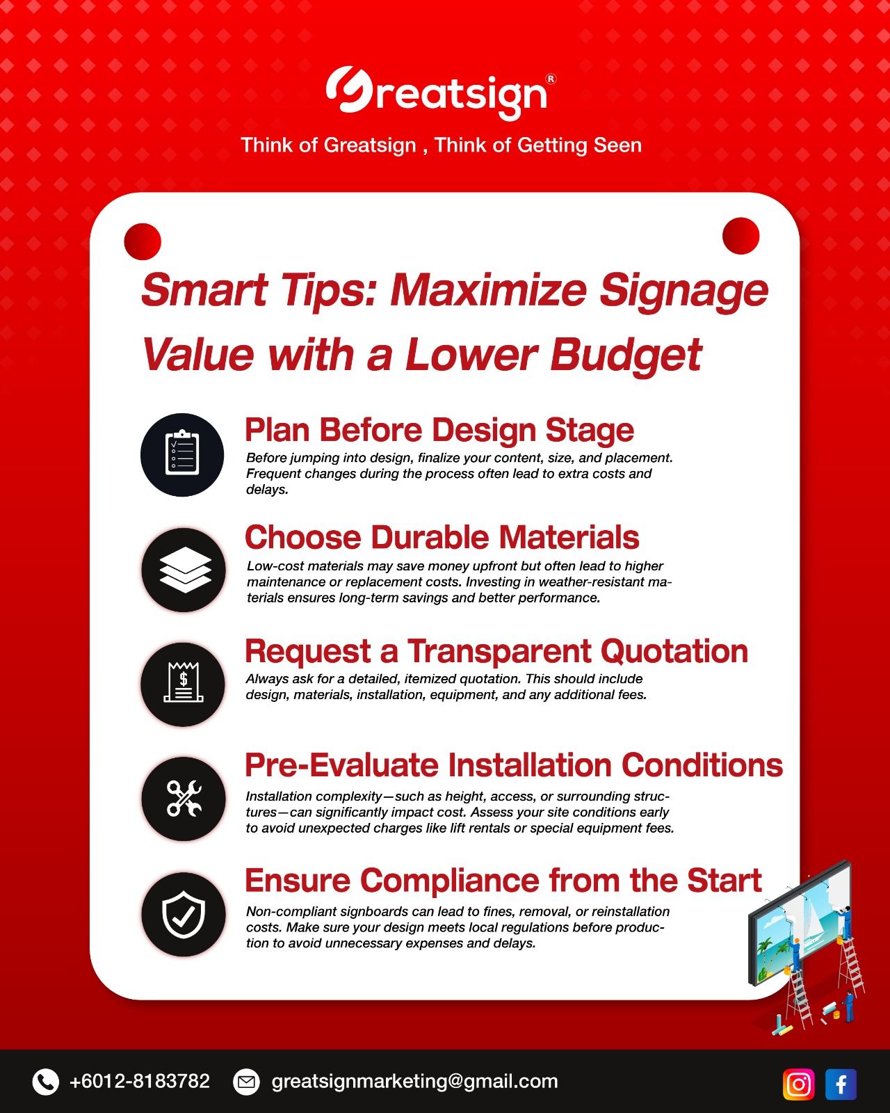 Smart Tips: Maximize Signage Value with a Lower Budget