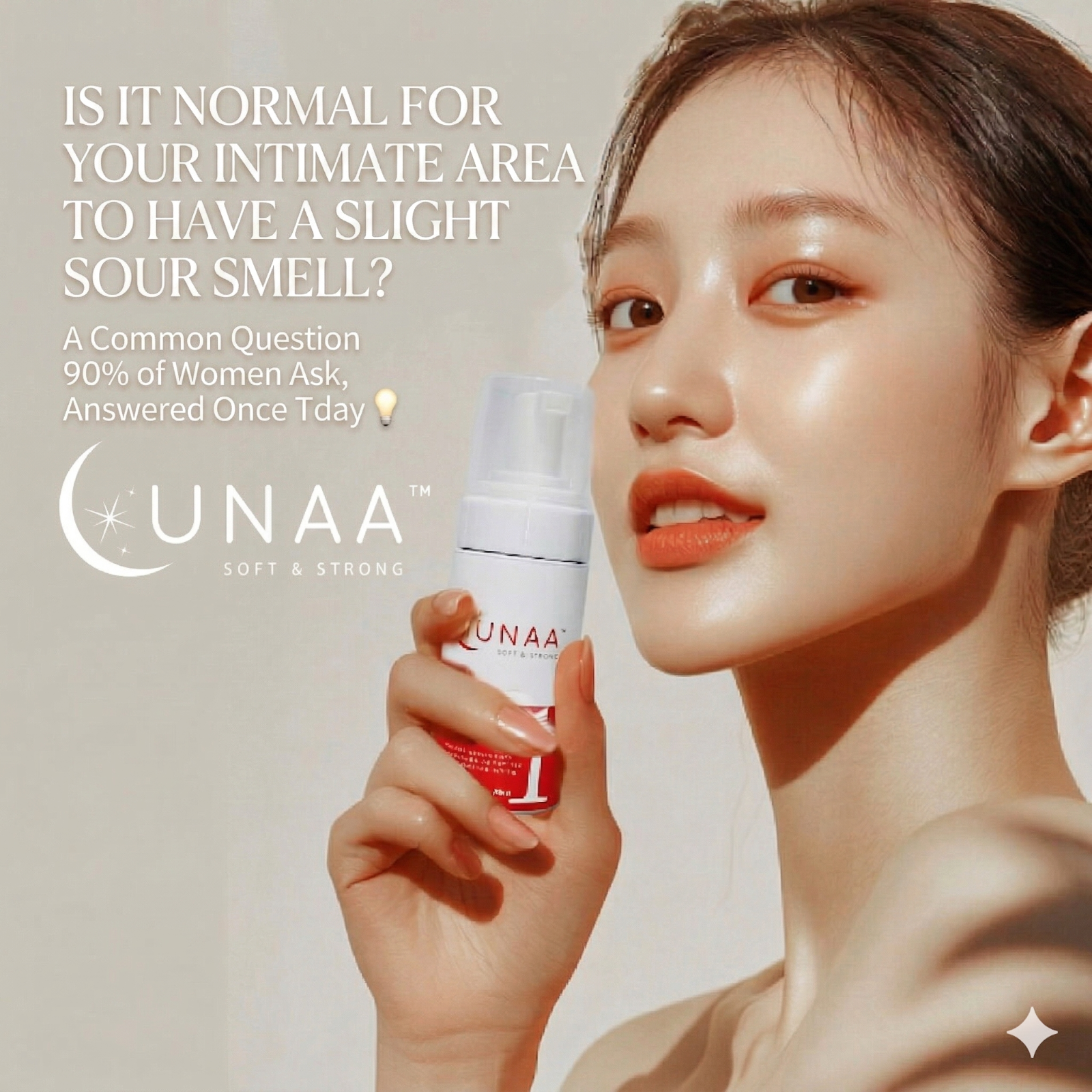 [LUNAA Edu] Is It Normal for Your Intimate Area to Have a Slight Sour Smell? Every Girl Should Know!