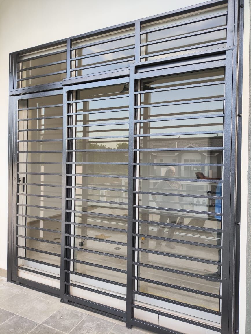 Pasir Gudang Mild Steel Door & Window Grille 