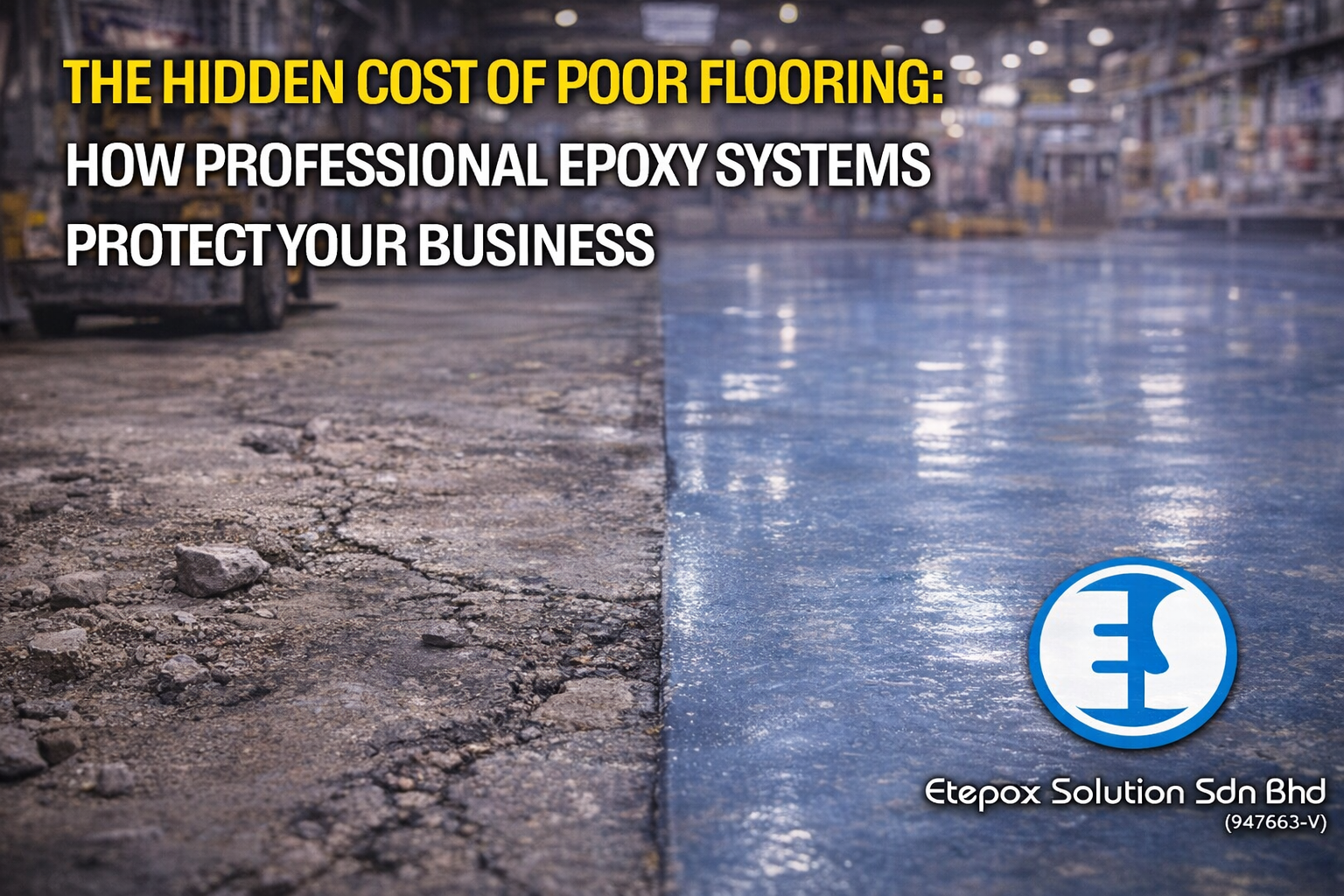 The Hidden Cost of Poor Flooring: How Professional Epoxy Systems Protect Your Business