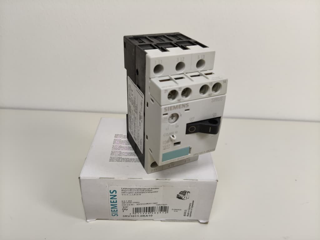 Siemens 3RV1011-0KA10 Circuit Breaker Malaysia