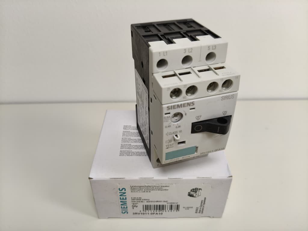 Siemens 3RV1011-0FA10 Circuit Breaker Malaysia