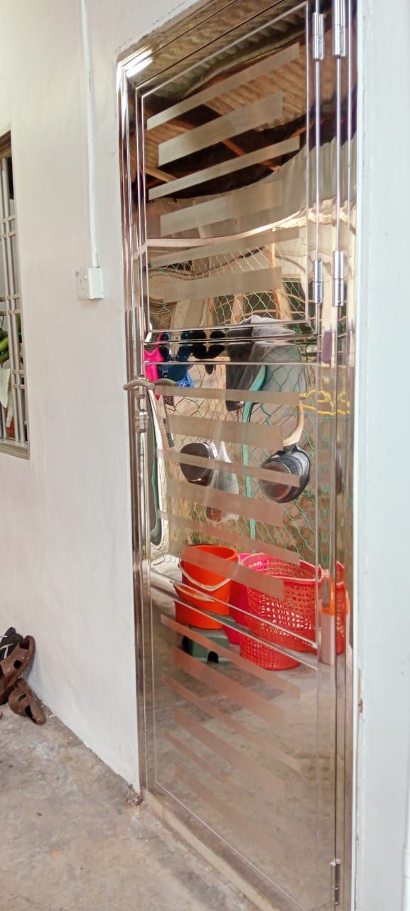 Kota Tinggi Stainless Steel Back Door 