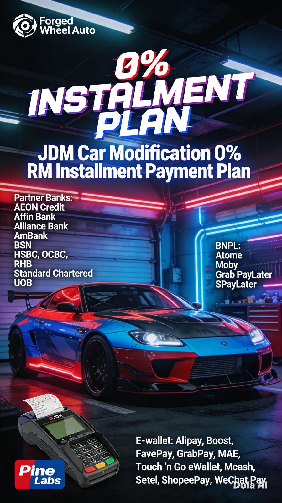 Exciting News: 0% Installment Plans Now Available at Forged Wheel Auto!