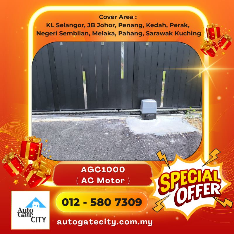 Autogate Motor 电动门 Motor   Lorong Rimbun Jasmin TBK 1/4, Rimbun Jasmin, Taman Bukit Kepayang 70200 Seremban, Negeri Sembilan  Autogate Motor 电动门 Motor Dcmoto/DNOR/AGC/OAE APRIL 2026