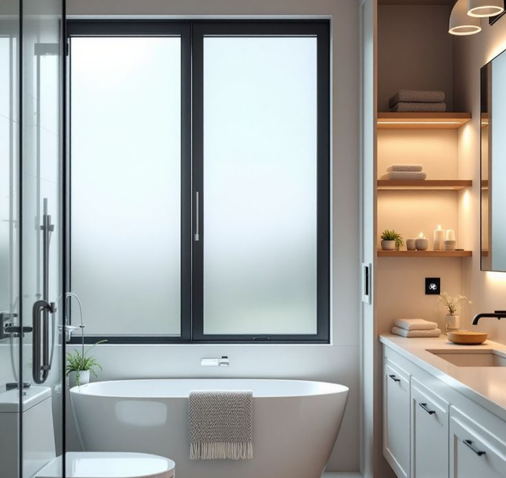 Tinted vs Frosted: Which Is More Suitable for Bathroom?