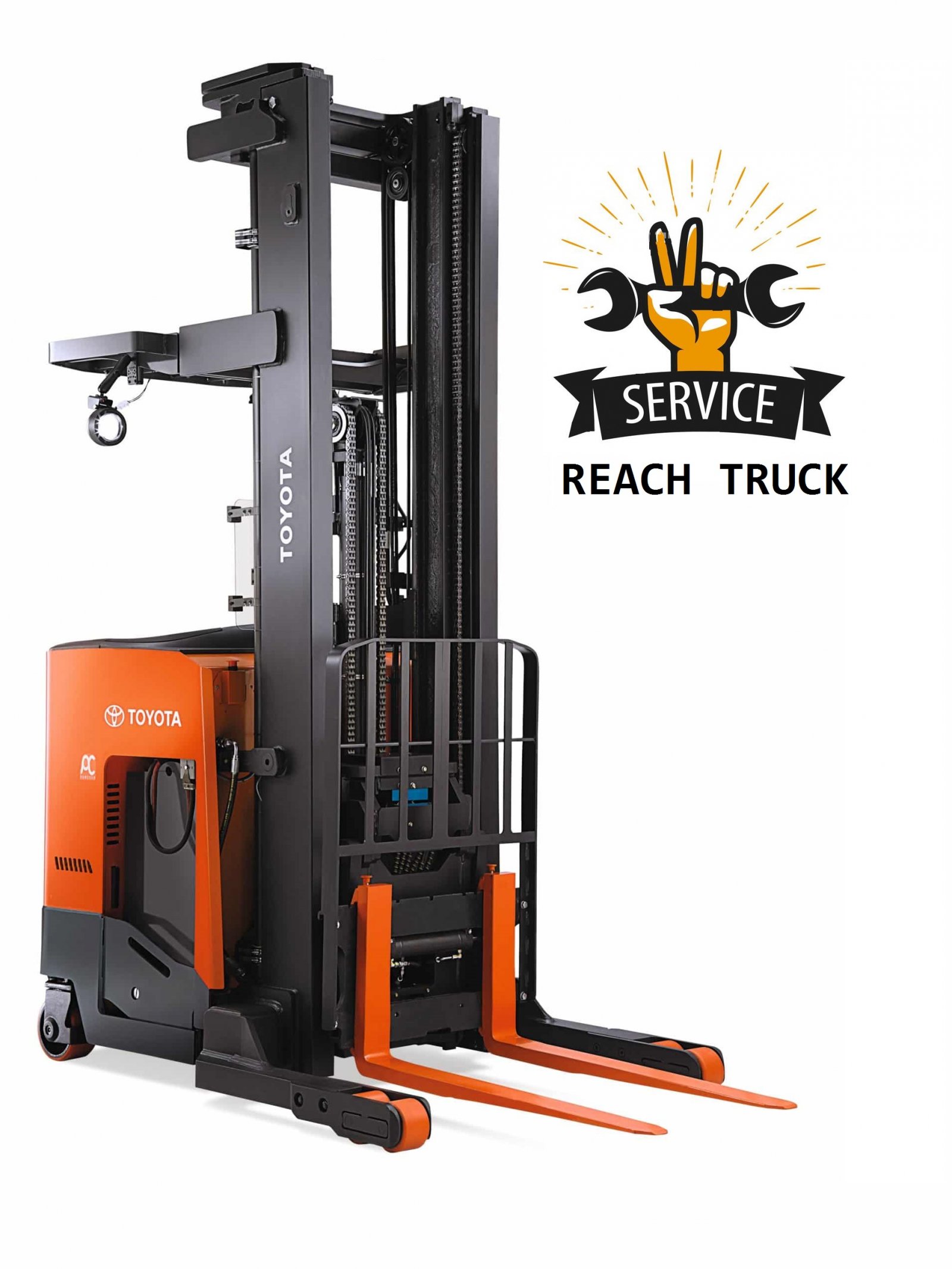 Maintenance Service Toyota 7FBR15 Reach Truck Singapore
