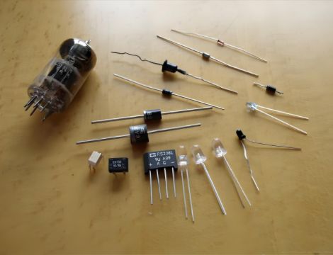 How does a diode change the current?