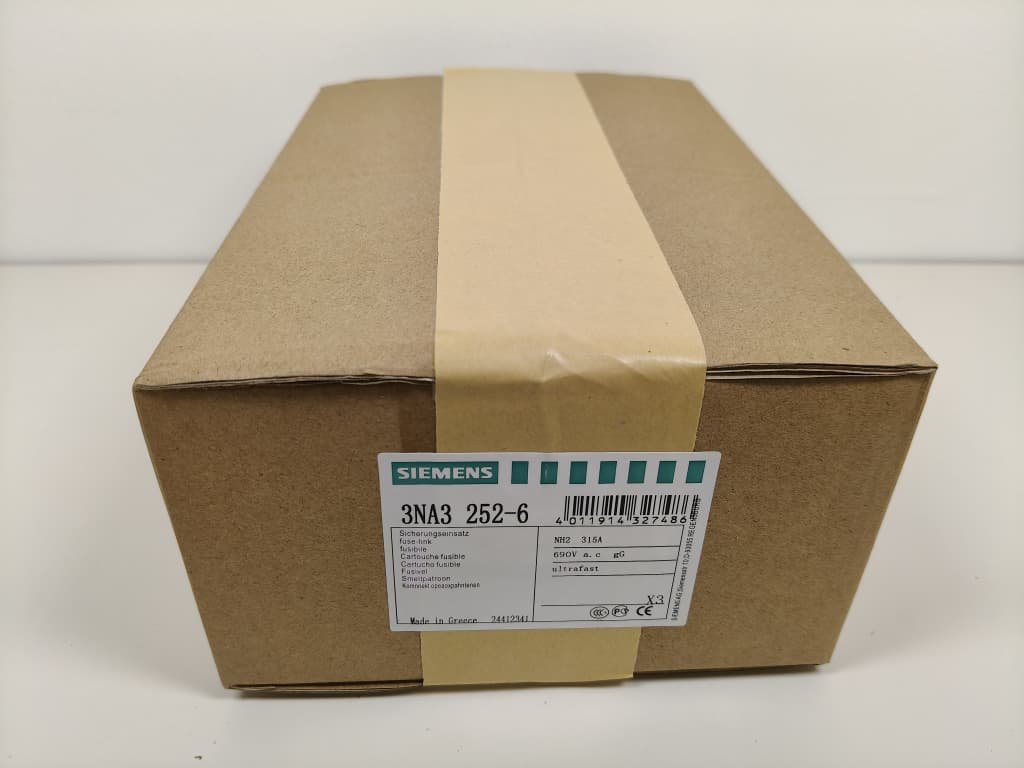 Siemens 3NA3252-6 LV HRC Fuse Element Malaysia