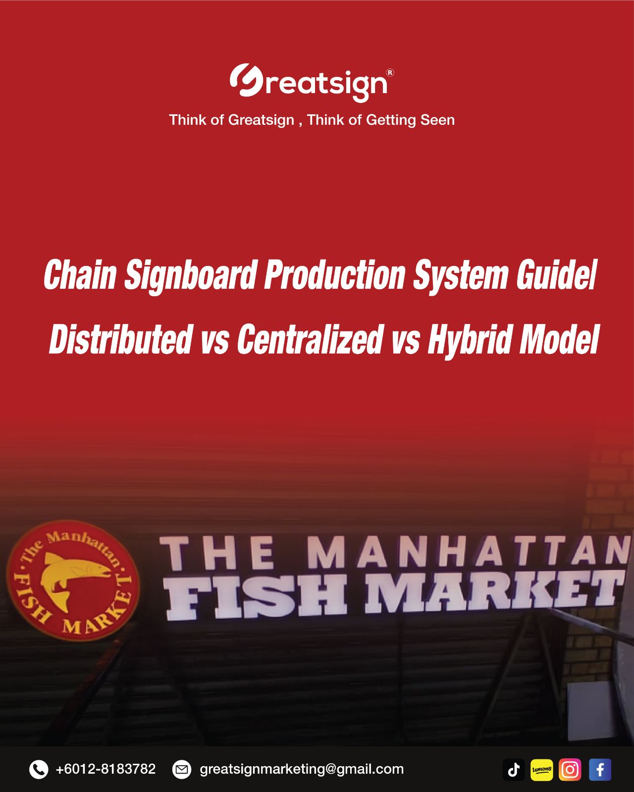 Chain Signboard Production System Guide| Distributed vs Centralized vs Hybrid Model