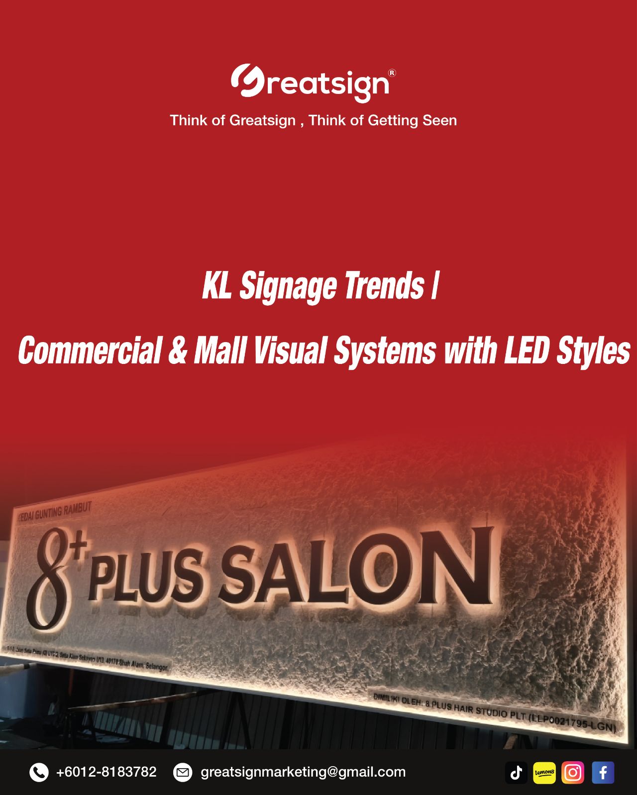 KL Signage Trends | Commercial & Mall Visual Systems with LED Styles