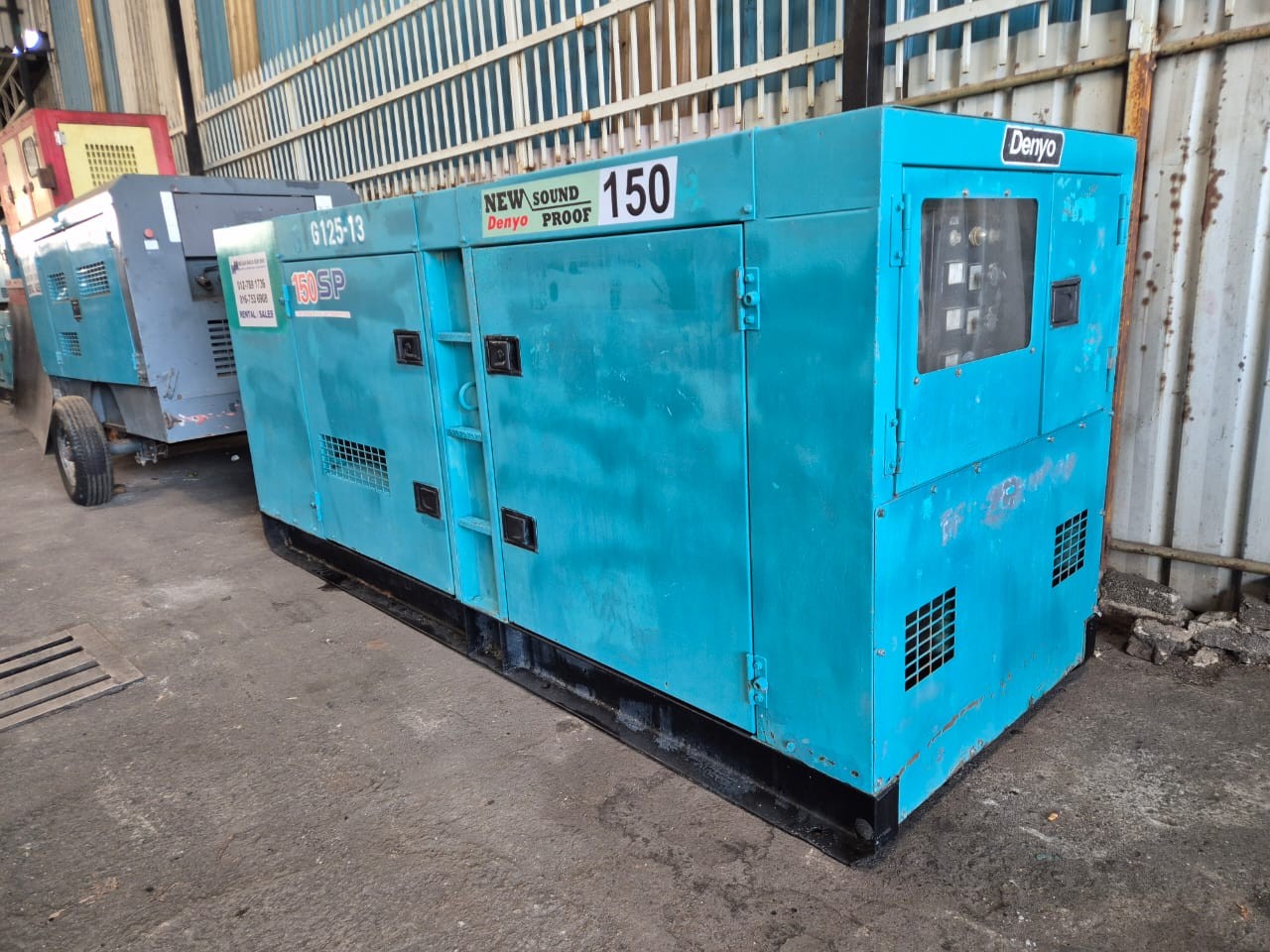Used Denyo DCA-150SPM Generator Set