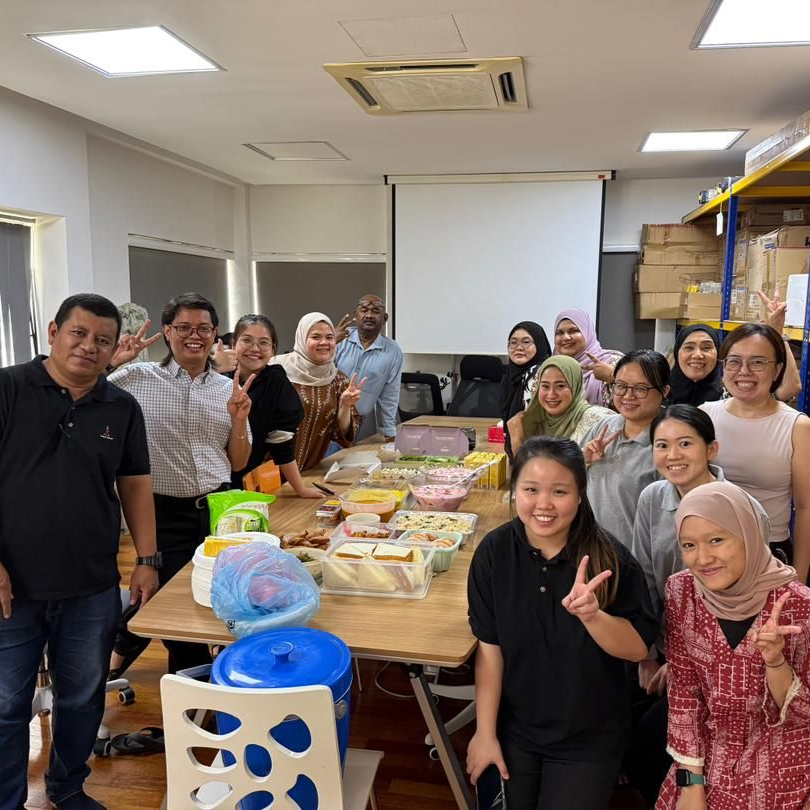 A meaningful Hari Raya celebration with our team ✨