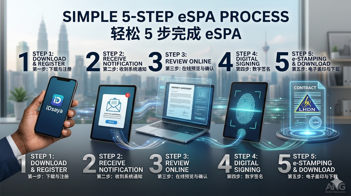 Mandatory eSPA Implementation 2026: Elevating Malaysia Property & KL Real Estate Investment Security with AN G Realty Resources