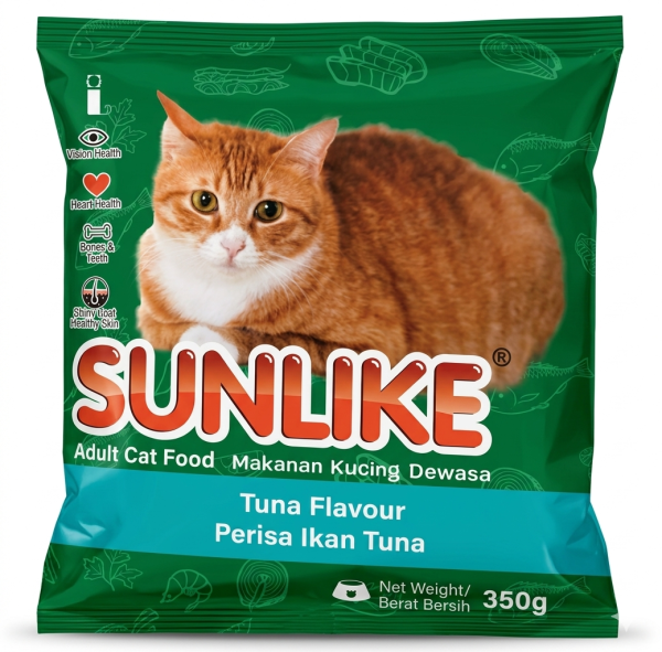 Tuna Flavour Sunlike Dry Cat Food Dry Cat Food Malaysia, Selangor, Kuala Lumpur (KL), Klang Manufacturer, Supplier, Supply, Supplies | IKU Feedmill Sdn Bhd