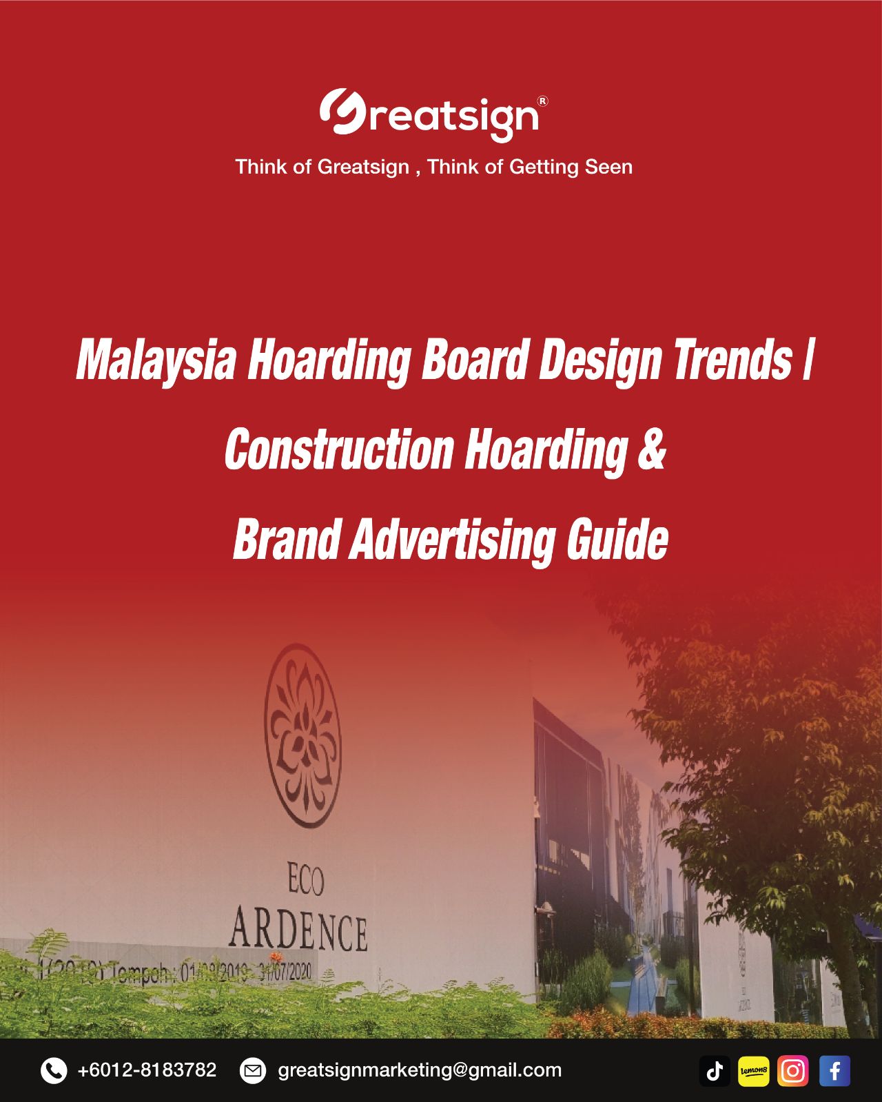 Malaysia Hoarding Board Design Trends | Construction Hoarding & Brand Advertising Guide