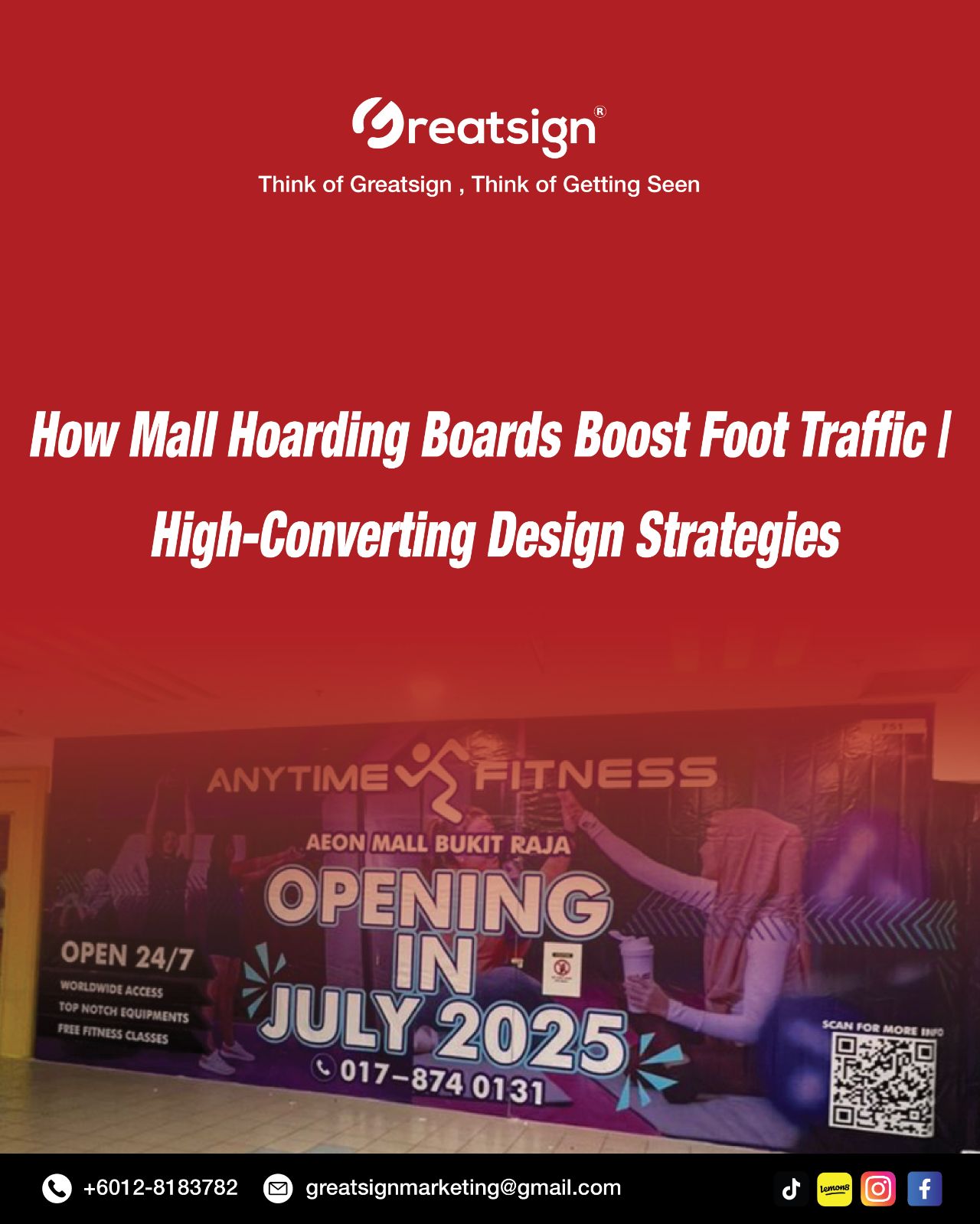 How Mall Hoarding Boards Boost Foot Traffic | High-Converting Design Strategies